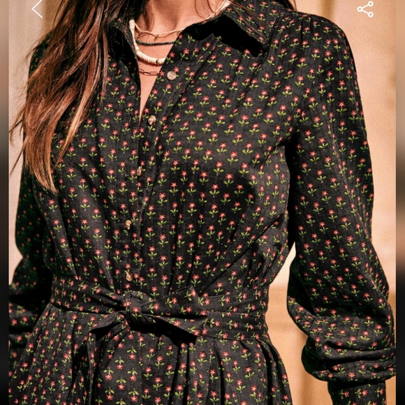 Sezane 100% Organic Cotton Sol Dress - Picture 2 of 14